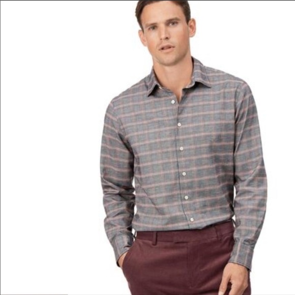 Charles Tyrwhitt Other - Charles Tyrwhitt Gray Plaid Button Down